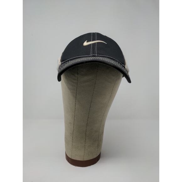Nike Golf VR 20xi Mesh Back Fitted Hat Size M/L Black & White Embroidered Logo - Picture 2 of 12